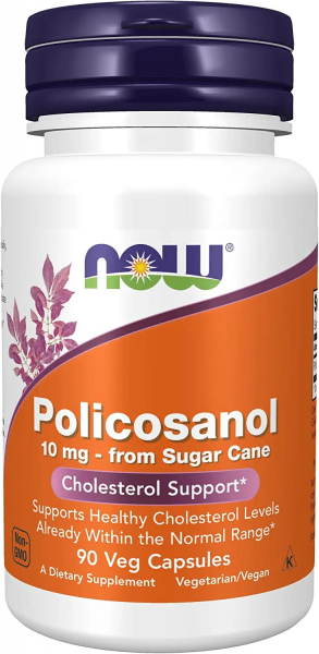 NOW Policosanol 10 мг, 90 капс