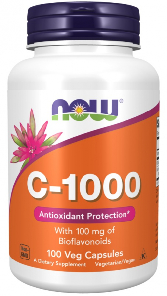 NOW Vitamin C 1000 мг, 100 капс