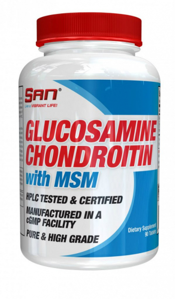 SAN Glucosamine Chondroitin MSM, 90 таб