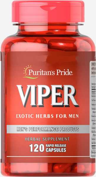 Puritan's Pride Viper, 120 капс