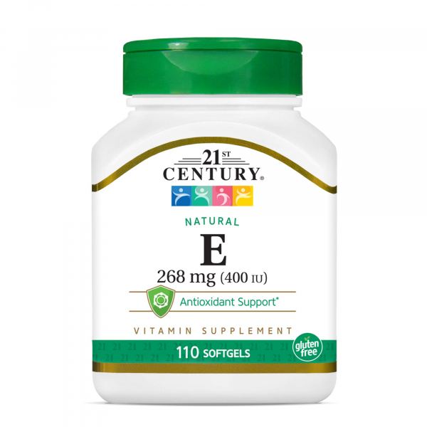 21st Century Vitamin E-400, 110 капс