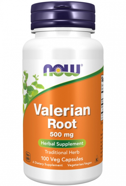 NOW Valerian Root 500 мг, 100 капс