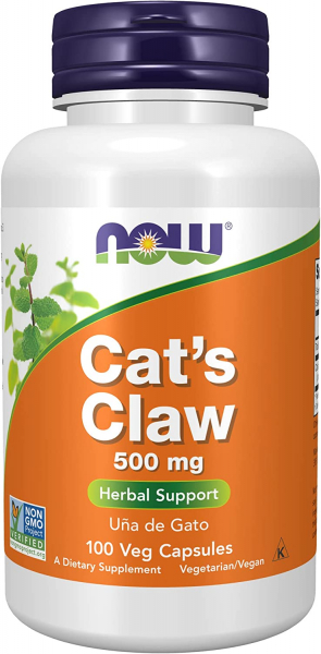 NOW Cats Claw 500 мг, 100 капс