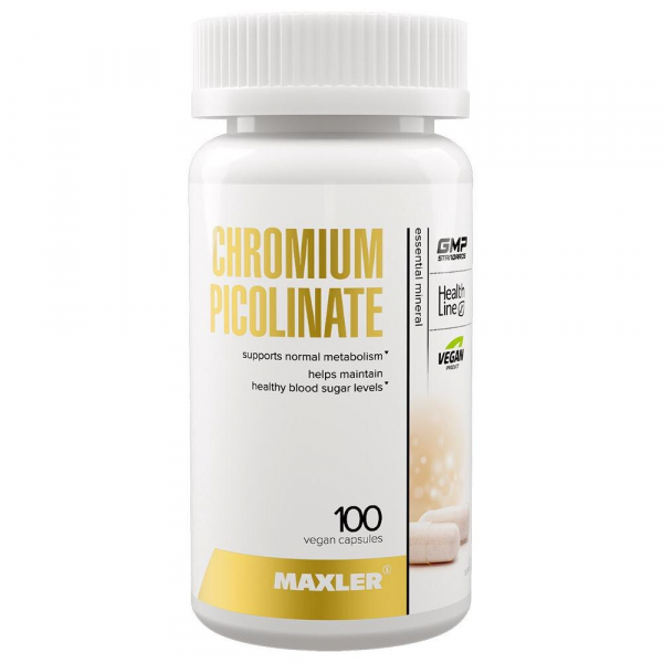 Maxler Chromium Picolinate, 100 капс