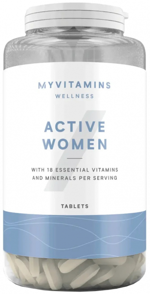 MyProtein Multi Vitamin Active Woman, 120 таб