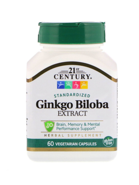 21st Century Ginkgo Biloba, 60 капс