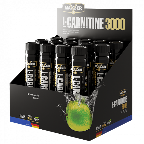 Maxler L-Carnitine 3000, 14х25 мл