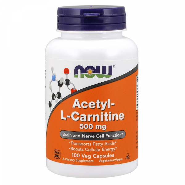 NOW Acetyl L-Carnitine,100 капс