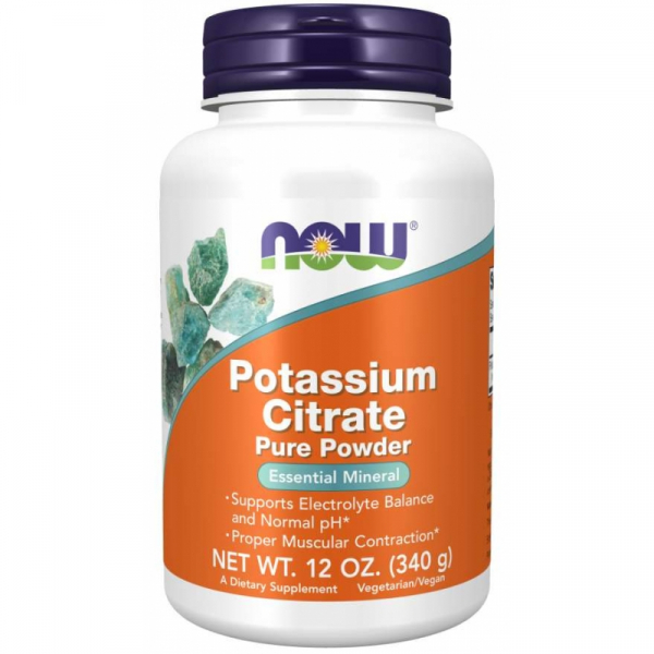 NOW Potassium Citrate, 340 г