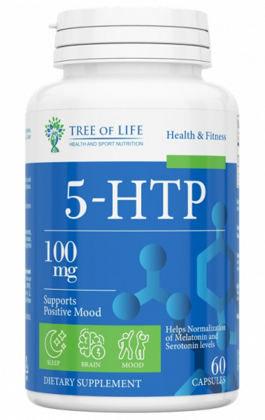 Tree Of Life 5-HTP 100 мг, 60 капс