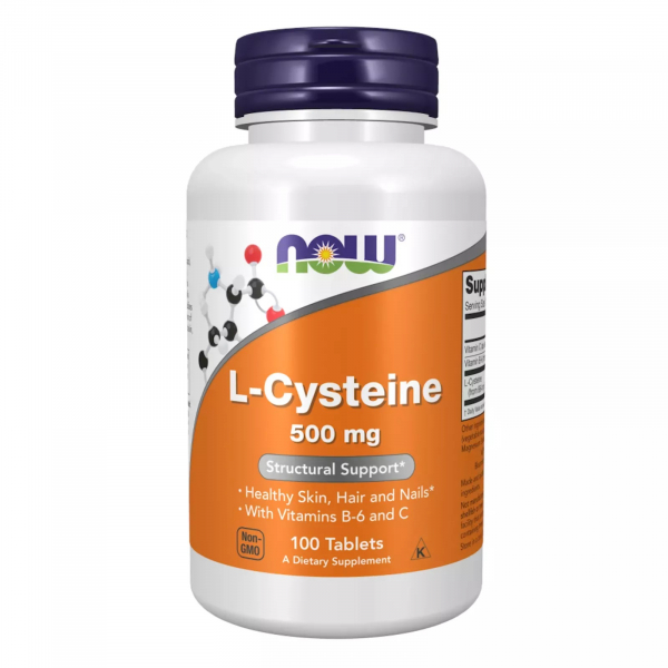 NOW L-Cysteine 500 мг, 100 таб
