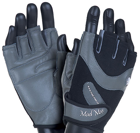картинка MadMax Перчатки MTi 83 MFG-830 (Черный/Серый) от интернет-магазин спортивного питания FITNESS-GENERATION.RU