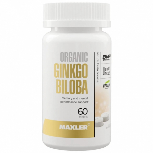 Maxler Ginkgo Biloba, 60 таб