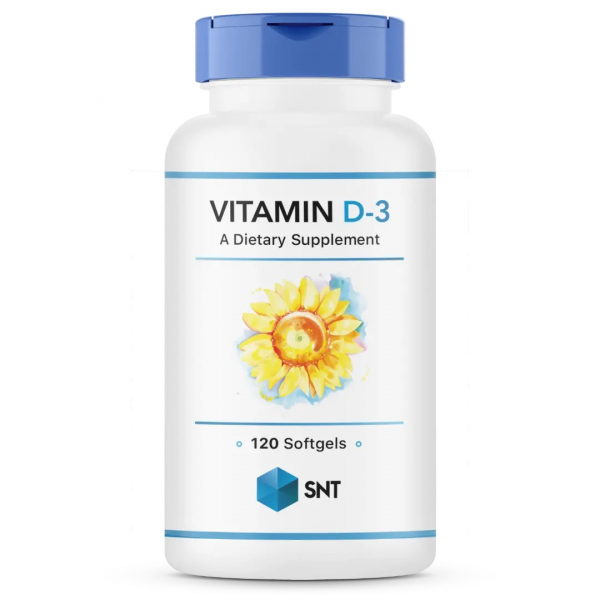 SNT Vitamin D-3 5 000 IU, 120 капс