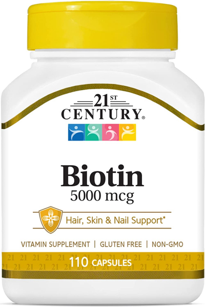 21st Century Biotin 5000 мкг, 110 капс