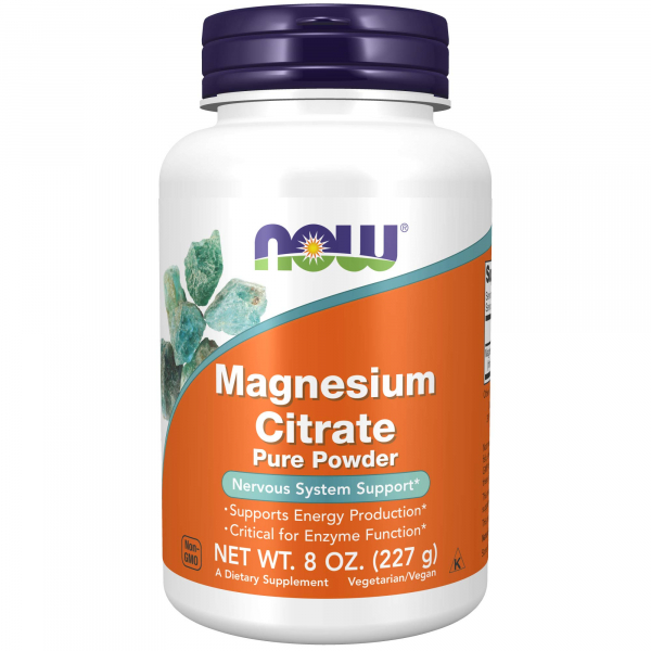NOW Magnesium Citrate, 227 г