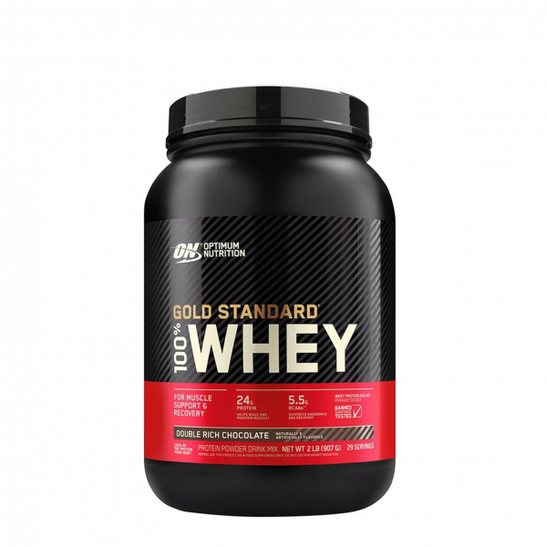 Optimum Nutrition 100% Whey Gold Standard, 909 г