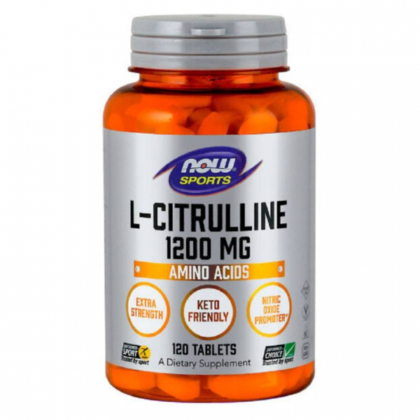 NOW L-Citrulline 1200 мг, 120 таб