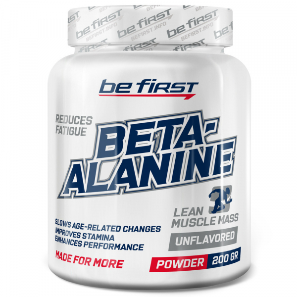 Be First Beta-Alanine, 200 г