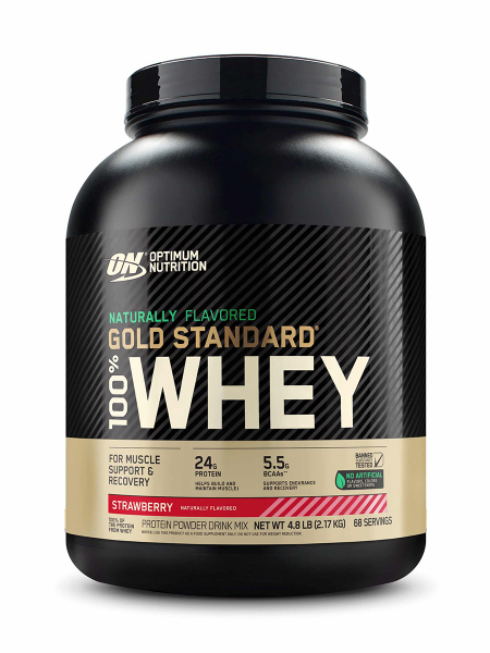 Optimum Nutrition 100% Whey Gold Standard Natural, 2270 г