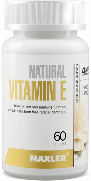 Maxler Vitamin E 150 мг, 60 капс