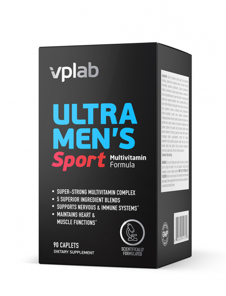 VPLab Ultra Men's Sport Multivitamin Formula, 90 таб