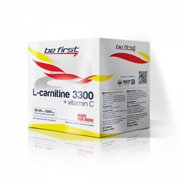 Be First L-Carnitine 3300, 20 ампул