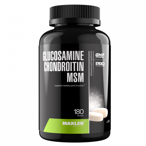 Maxler Glucosamine Chondroitin MSM, 180 таб