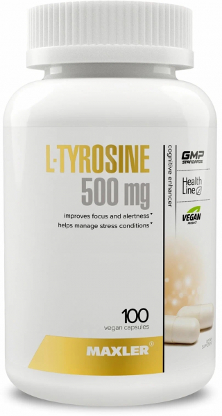 Maxler L-Tyrosine 500 мг, 100 капс