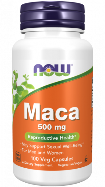 NOW Maca 500 мг, 100 капс