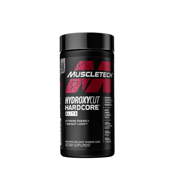 MuscleTech Hydroxycut Hardcore Elite, 100 капс