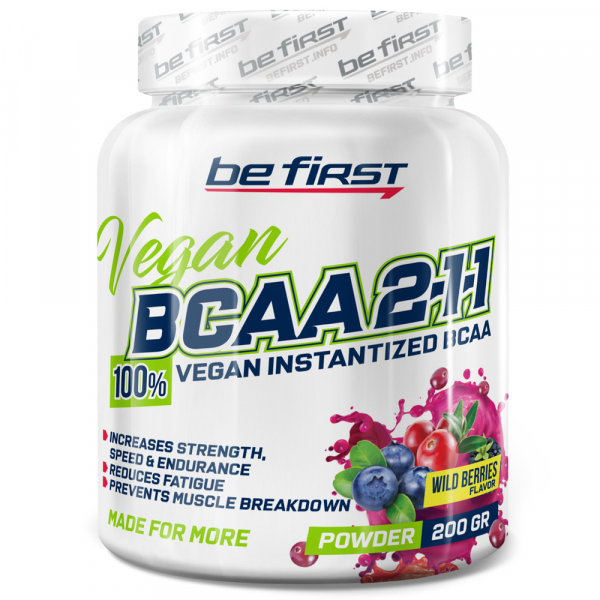 Be First Vegan BCAA, 200 г