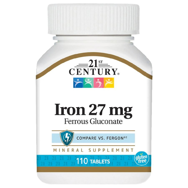 21st Century Iron 27 мг, 110 таб