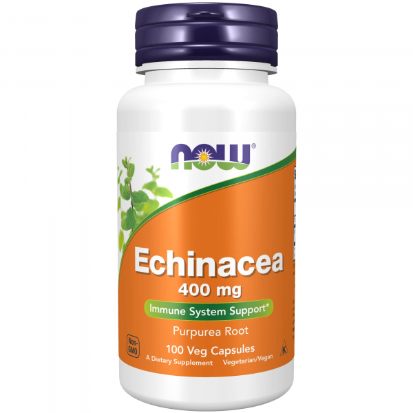 NOW Echinacea 400 мг, 100 капс