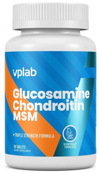 VPLab Glucosamine Chondroitin MSM, 90 таб