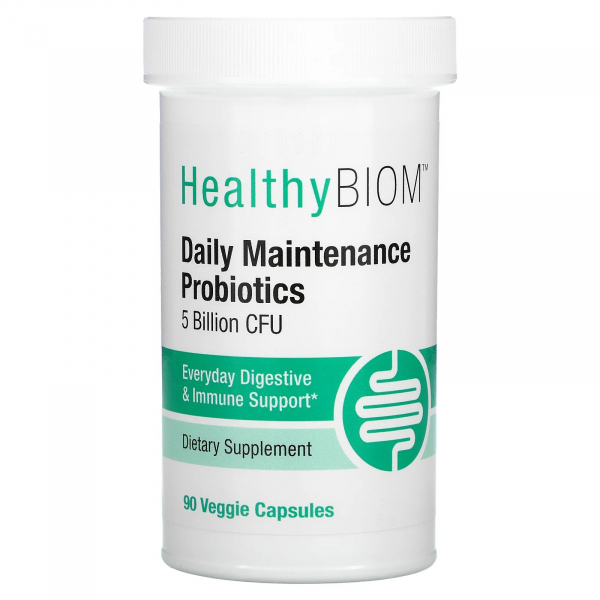 HealthyBiom Probiotics 5 Billion CFU, 90 капс
