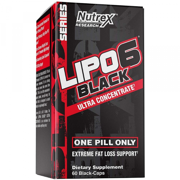 Nutrex Lipo 6 Black  Ultra Concentrate, 60 капс