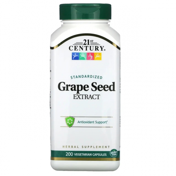 21st Century Grape Seed Extract, 200 капс